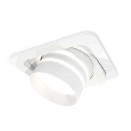 Комплект встраиваемого спота Ambrella light Techno Spot XC (C7658, N7141) XC7658082 для спальни, цвет белый
