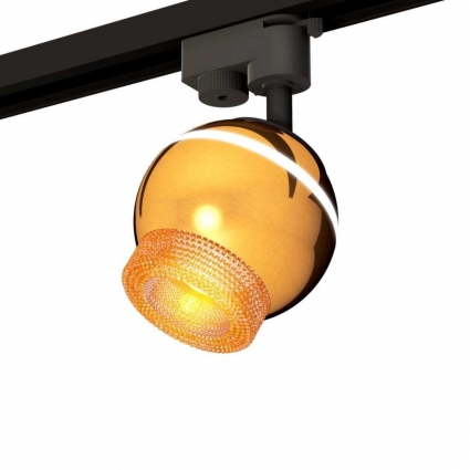 Комплект трекового светильника Ambrella light Track System XT (A2521, C1105, N7195) XT1105002 для гостиной, цвет золотой