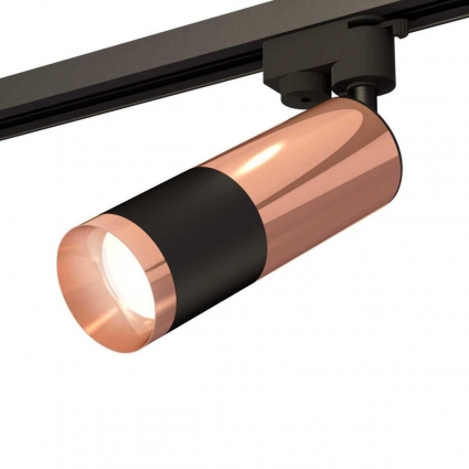 Комплект трекового светильника Ambrella light Track System XT (A2521, C6326, A2010, C6302, N6135) XT6302060 для гостиной, цвет черный