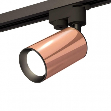 Комплект трекового светильника Ambrella light Track System XT (A2521, C6326, N6102) XT6326010 для спальни, цвет розовое золото