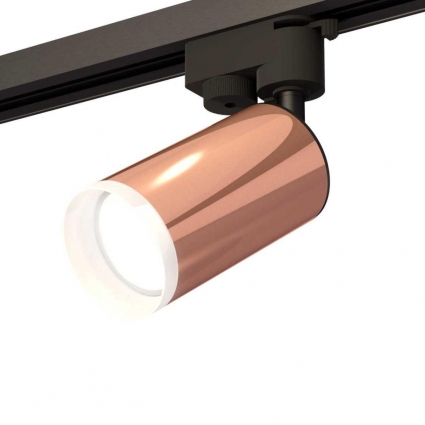 Комплект трекового светильника Ambrella light Track System XT (A2521, C6326, N6246) XT6326012 для спальни, цвет розовое золото
