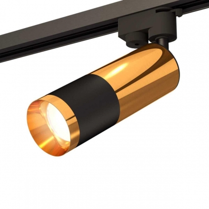 Комплект трекового светильника Ambrella light Track System XT (A2521, C6327, A2010, C6302, N6134) XT6302070 для гостиной, цвет черный