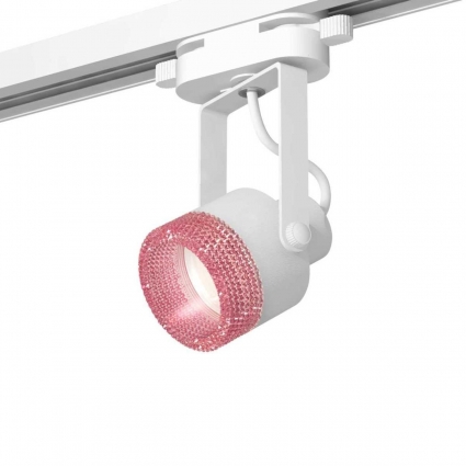 Комплект трекового светильника Ambrella light Track System XT (C6601, N6152) XT6601062 для гостиной, цвет розовый