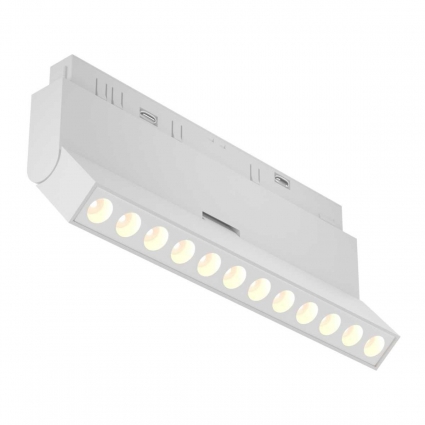 Трековый светодиодный светильник Maytoni Technica Points TR033-4-12W3K-M-DS-W для магазина, цвет белый,  в современном стиле