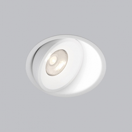 Встраиваемый светодиодный светильник Elektrostandard Slide 25083/LED 6W 4200K белый a062943 для прихожей, цвет белый,  в стиле Хай-тек