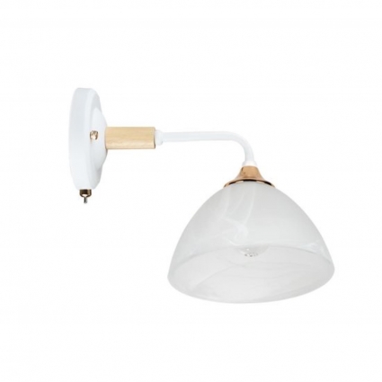 Бра Arte Lamp Matthew A5032AP-1BR для кухни площадью до 1 кв.м., цвет белый