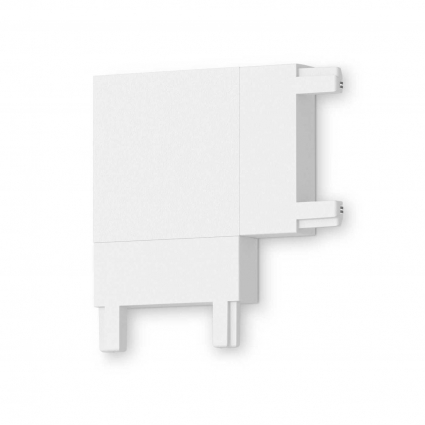 Коннектор L-образный Ambrella light Track System Magnetic Ultra Slim GV1113, цвет белый