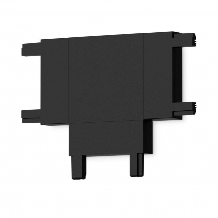Коннектор T-образный Ambrella light Track System Magnetic Ultra Slim GV1122, цвет черный