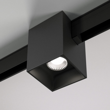 Трековый светодиодный светильник Elektrostandard Slim Magnetic Solo 85055/01 черный a063498 для гостиной, цвет черный,  в стиле Хай-тек