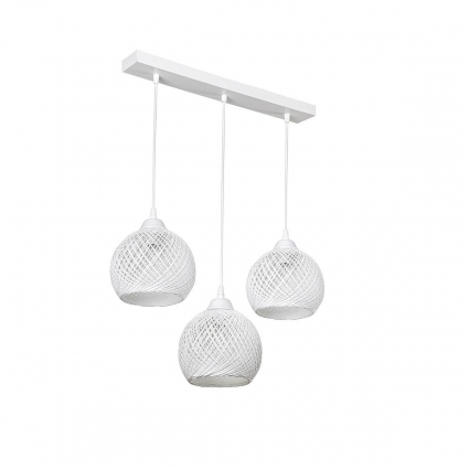 Подвесная люстра Toplight Lizbeth TL1612L-03WH для гостиной площадью до 9 кв.м.,  в стиле модерн