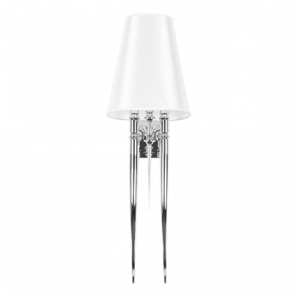 Бра Loft IT Brunilde 10207W/L Chrome для спальни, цвет хром,  в стиле арт-деко