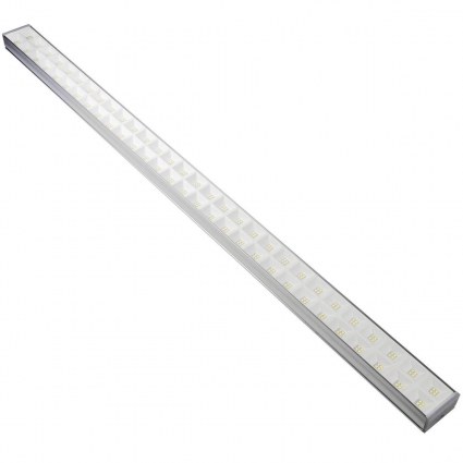 Линейный светодиодный светильник Uniel ULO-FL120C-100W/4000K/K SILVER LINKABLE UL-00010829, цвет серебро,  в современном стиле