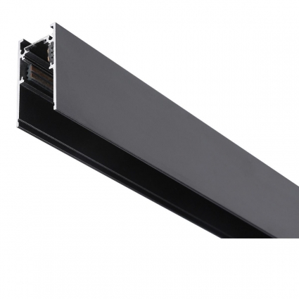 Шинопровод магнитный накладной Ambrella light Track System Magnetic GL3301 для гостиной, цвет черный,  в стиле Хай-тек