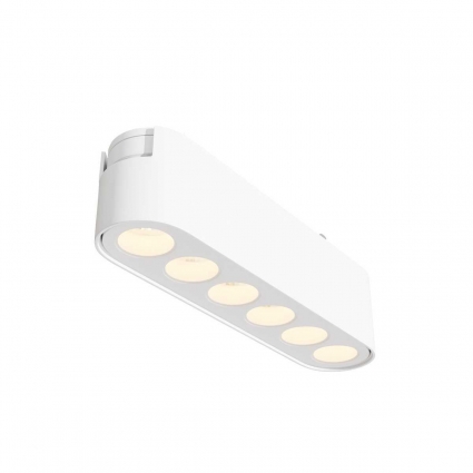 Трековый светодиодный светильник Maytoni Technical Points TR082-1-6W3K-M-W для магазина, цвет белый,  в современном стиле