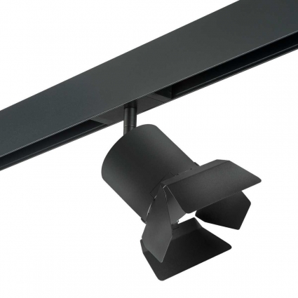 Трековый светильник Lightstar Rullo (213487+595087+202487) PRO3487487 для магазина, цвет черный,  в стиле Хай-тек