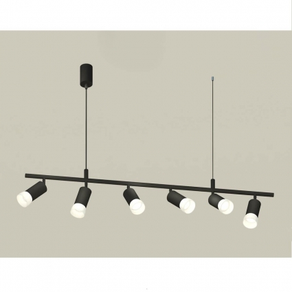 Комплект подвесного поворотного светильника Ambrella light Traditional DIY (С9006, С6323, N6258) XB9006330, цвет черный