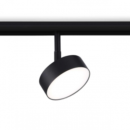 Трековый светодиодный светильник Ambrella light Track System GL3853 для магазина, цвет черный,  в современном стиле