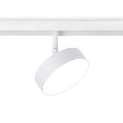 Трековый светодиодный светильник Ambrella light Track System GL3854 для магазина, цвет белый,  в современном стиле