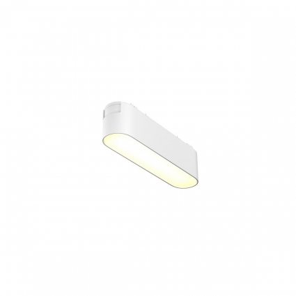 Трековый светодиодный светильник Maytoni Technical Radity Basis TR080-1-6W3K-W для гостиной, цвет белый,  в стиле Хай-тек