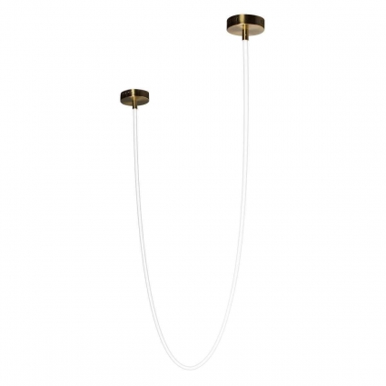 Подвесной светодиодный светильник Loft IT Lori 10230/3000 для спальни, цвет белый,  в стиле Хай-тек