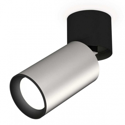 Комплект спота Ambrella light Techno Spot XM (A2221, C6324, N6102) XM6324040 для магазина, цвет серебро