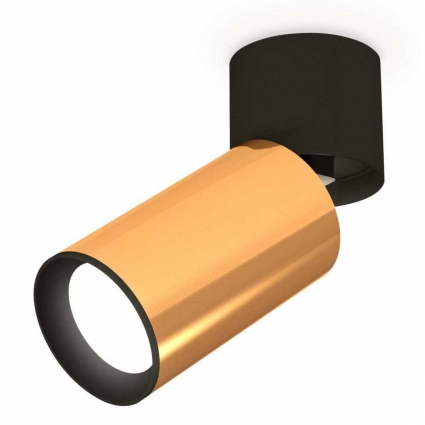 Комплект спота Ambrella light Techno Spot XM (A2221, C6327, N6102) XM6327040 для магазина, цвет золотой