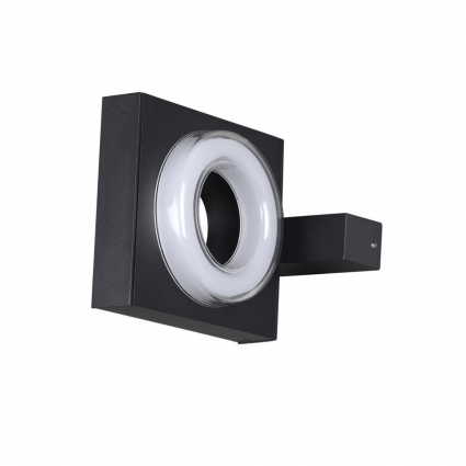 Уличный настенный светодиодный светильник Odeon Light Nature Vart 6654/5WL на площадь до 2 кв.м., цвет черный,  в стиле Хай-тек