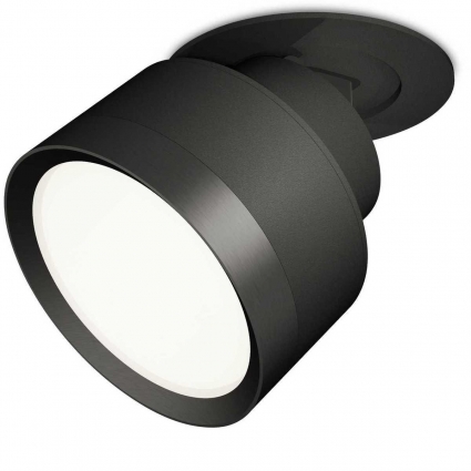 Комплект встраиваемого спота Ambrella light Techno Spot XM (A2242, A2106, C8102, N8113) XM8102500 для прихожей, цвет черный