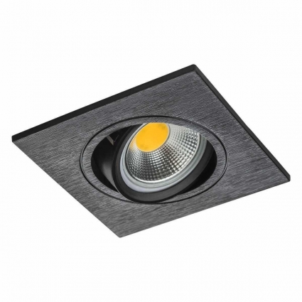 Встраиваемый светильник Lightstar Banale 012037 для кухни, цвет черный,  в современном стиле