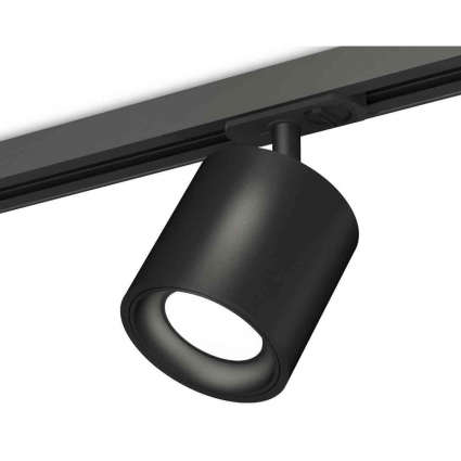 Комплект трекового светильника Ambrella light Track System XT7532001 SBK черный песок (A2537, C7532, N7021) для магазина, цвет черный