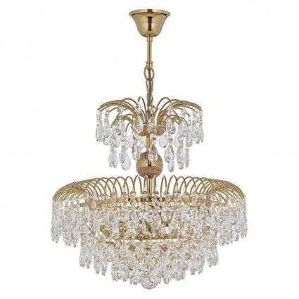 Подвесная люстра Arti Lampadari Mineo E 1.5.40.101 G для спальни, цвет никель