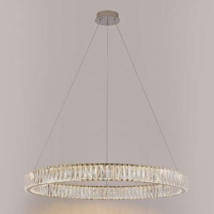 Подвесной светодиодный светильник Newport 8240/80 chrome М0067594 для спальни, цвет хром,  в стиле модерн