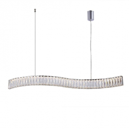 Подвесной светодиодный светильник Newport 8243/90 chrome М0068065, цвет хром,  в стиле модерн