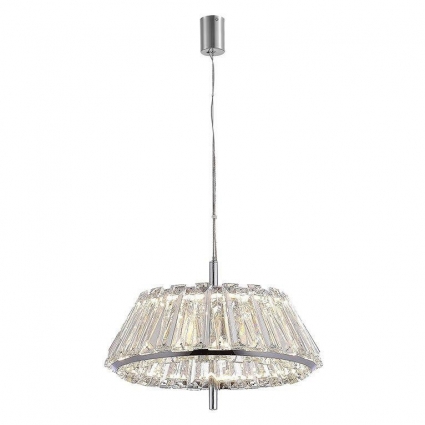 Подвесной светодиодный светильник Newport 8444/S chrome М0067660 для спальни, цвет хром,  в стиле модерн