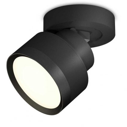 Комплект спота Ambrella light Techno Spot XM (A2229, A2106, C8102, N8113) XM8102002 для прихожей, цвет черный