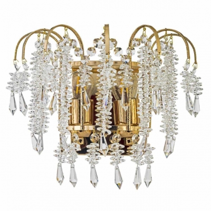 Бра Arti Lampadari Sardinia E 2.10.105 G для спальни, цвет золотой