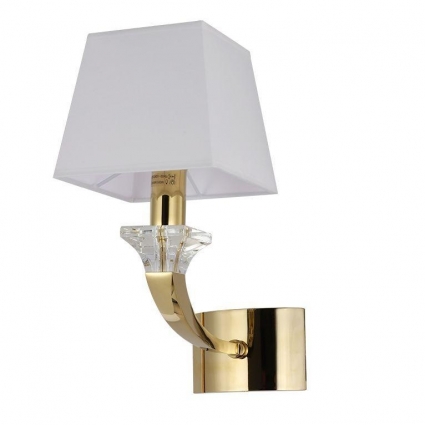 Бра Newport 11401/A gold М0067896 для гостиной, цвет белый