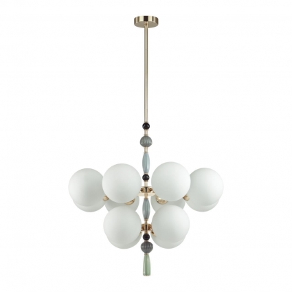 Подвесная люстра Odeon Light Exclusive Modern Palle 5405/12 для гостиной площадью до 24 кв.м.,  в стиле модерн