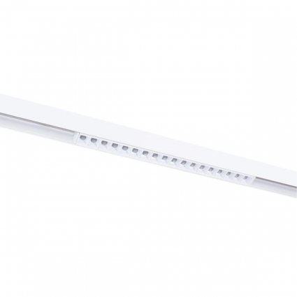 Трековый светодиодный светильник Arte Lamp Linea A4675PL-1WH для офиса площадью до 5.5 кв.м.,  в стиле Хай-тек
