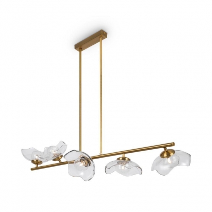 Подвесная люстра Maytoni Miracle MOD207PL-05BS для гостиной, цвет латунь