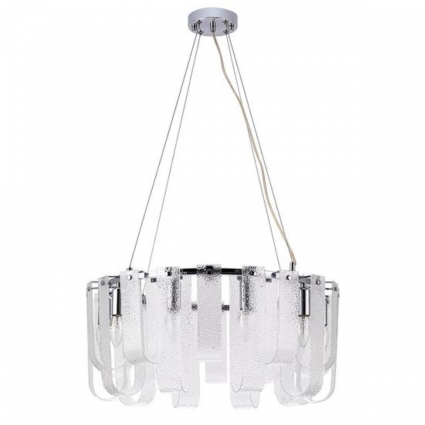 Подвесная люстра Arte Lamp Denebola A4074LM-10CC для гостиной площадью до 13 кв.м.