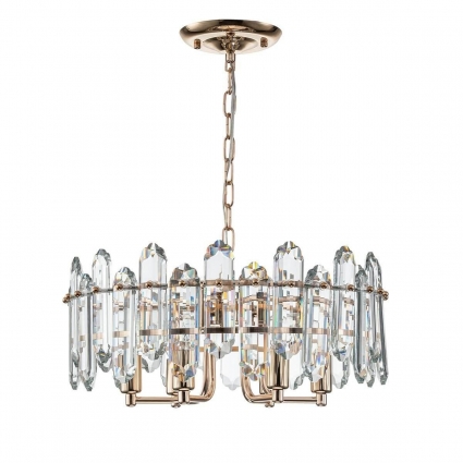 Подвесная люстра Escada Tiara 2111/6S Gold для спальни площадью до 12 кв.м.,  в стиле модерн