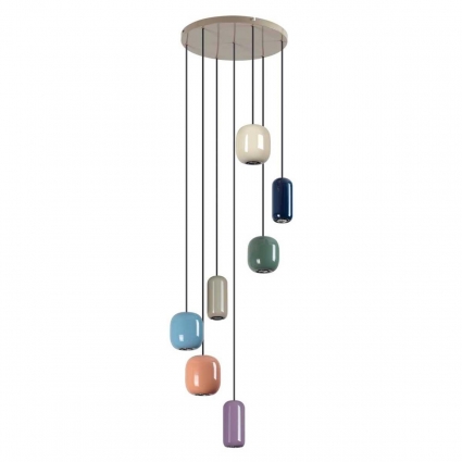 Подвесная люстра Odeon Light OVALI 5053/7 на площадь до 7 кв.м., цоколь GU10,  в стиле модерн