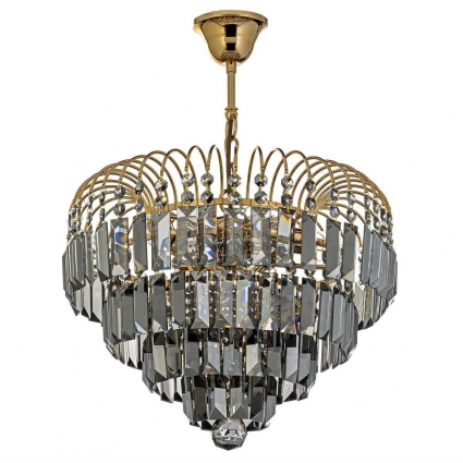 Подвесная люстра Arti Lampadari Sabina E 1.5.32.104 G для гостиной, цвет золотой,  в классическом стиле
