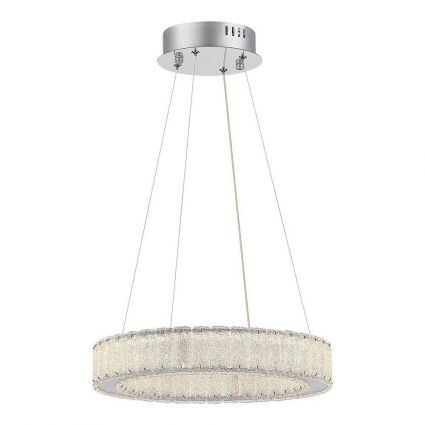 Подвесная люстра ST Luce LATOZZO SL6008.103.01 на площадь до 7 кв.м., цвет хром,  в стиле модерн