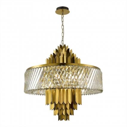 Подвесная люстра ST Luce NARI SL1635.303.13 на площадь до 26 кв.м., цвет латунь,  в стиле модерн
