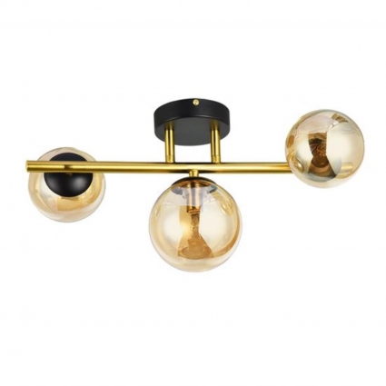 Потолочная люстра Arte Lamp Gemini A2243PL-3PB для прихожей площадью до 7 кв.м.,  в современном стиле