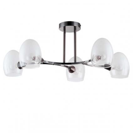 Потолочная люстра Lumion KENDALL 6513/5C на площадь до 10 кв.м., цоколь E14,  в стиле модерн