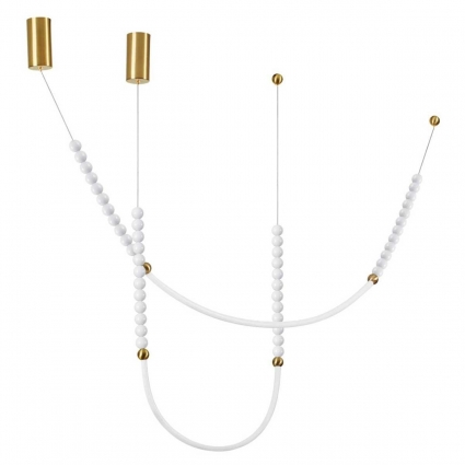 Потолочный светильник Odeon Light MONELLA 6639/24CL на площадь до 10 кв.м., цоколь LED,  в современном стиле