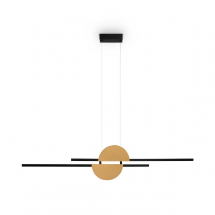 Подвесной светодиодный светильник Maytoni Modern Skyline MOD179PL-L26BS4K для гостиной, цвет черный,  в стиле модерн